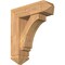 Ekena Millwork Imperial Arts and Crafts Smooth Bracket w/ Offset Brace, Western Red Cedar, 7 1/2"W x 24"D x 28"H BKT0806X24X28IMP03SWR - alternate 1